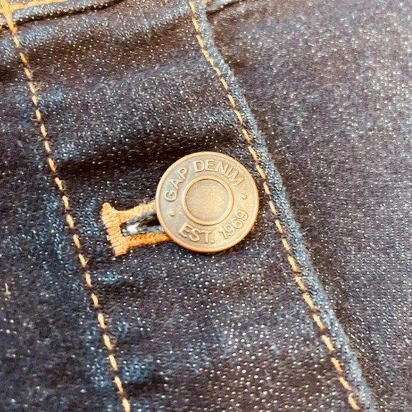 Gap 1969 Dark Wash Denim Mini Skirt - Picture 6 of 7